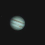 Jupiter w. Io & Europa